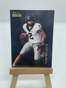 🔥 TYLAN WALLACE 🔥 2021 Wild Card Matte Black Baltimore Ravens MBC-39 - Bild 1 von 2