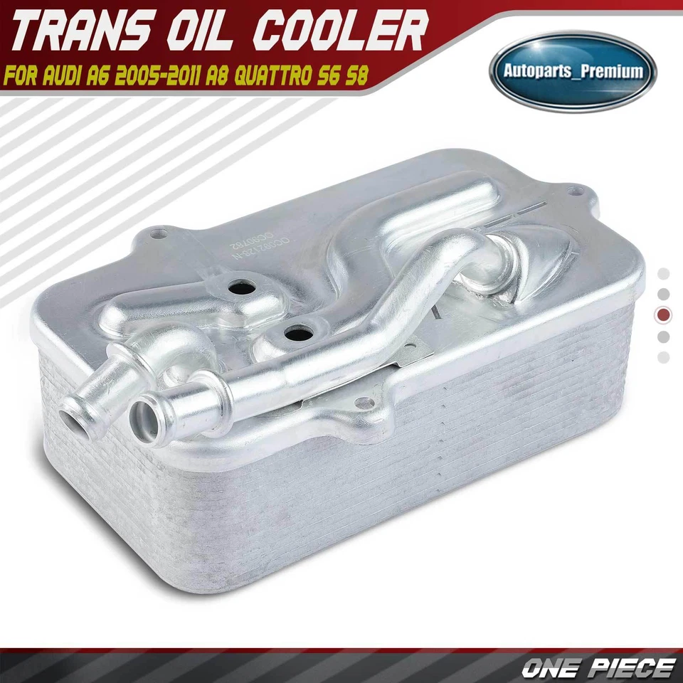Enfriador de aceite de transmisión automática para Audi A6 2005-2011 A8 Quattro 2003-2010 S6 S8 Foto 1 de 4