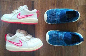 Mädchen Sneaker von Nike & Hausschuhe von Elefanten Gr. 22 - Bild 1 von 1