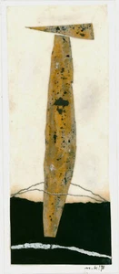 Cangrejo, Norbert (1951 Demmin, vive en Koserov/Usedom) "C 16" collage informal - Imagen 1 de 5