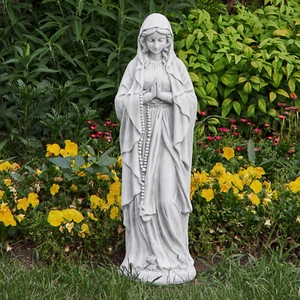 Virgin Mary Praying Statue 29.9" Tall Outdoor Garden Religious Decorations Statu - Picture 1 of 12