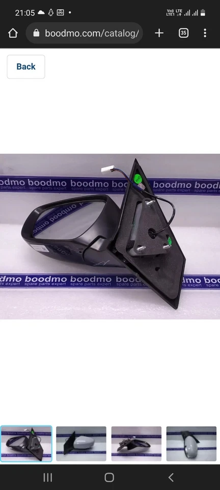 OEM GENUINE REAR VIEW MIRROR FOR SUZUKI CIAZ LEFT SIDE  - Image 1 of 1