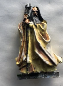Saruman con Bastón RARO modelo metálico Señor de los Anillos - Imagen 1 de 1