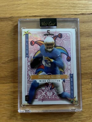 2023 Wild Card Joker Keenan Allen 1/1 Bears  - Image 1 of 2