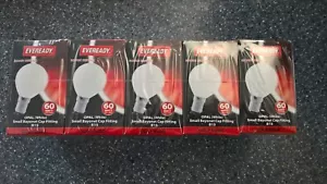 20 x Opal Golf Ball Lamp Light Bulbs 60w SBC Cap - Every Ready - Top Quality - Picture 1 of 1