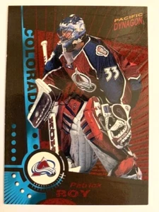 Patrick Roy - Colorado Avalanche - 1997-98 Pacific Dynagon ROJO paralelo #33 - Imagen 1 de 3
