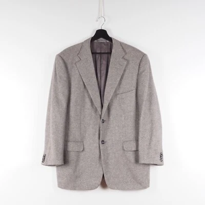 Corneliani мужской серый шерсти Angora Sport пальто Blazer куртка размер 25 / 44 / 54 - Изображение 1 из 4