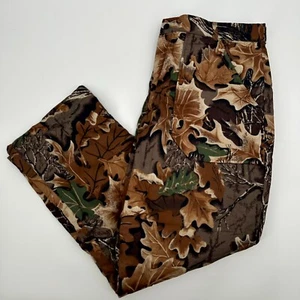 L.L.Bean Hunting Pants Men 42 Multi Camo Goretex Comfort High Rise Straight Leg - Picture 1 of 14