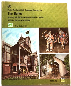 The Dalles Oregon & area 1968-1969 Pacific Northwest Bell Telephone Directory - Picture 1 of 1