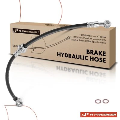 A-Premium 制动液压软管前部或适用于雪佛兰 Geo Metro Pontiac 铃木 — 第 1/4 张图片