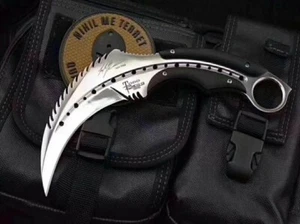 New Claw Karambit Mirror Light G10 Handle Camping Outdoors Knife EDC TB01MJ - Picture 1 of 7