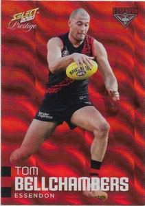 2020 Footy Stars Prestige Red Parallel (45) Tom BELLCHAMBERS Essendon 117/170 - Bild 1 von 1