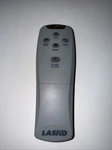 Lasko 5 Button Remote Control Original Gray - Great Working Condition - OEM - Picture 1 of 3