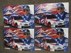 LOT OF '4' NASCAR MARK MARTIN 'VALVOLINE' GREETING CARDS+ Envelopes New!