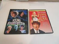 2 Gene Wilder films: Young Frankenstein (06) + Funny About Love (04) No scratche