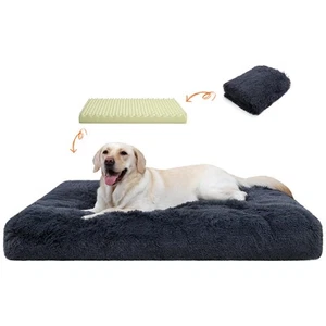 XL Orthopedic Dog Beds Large Sized Dog Washable Dog Bed with Removable Cover Wat - Picture 1 of 8