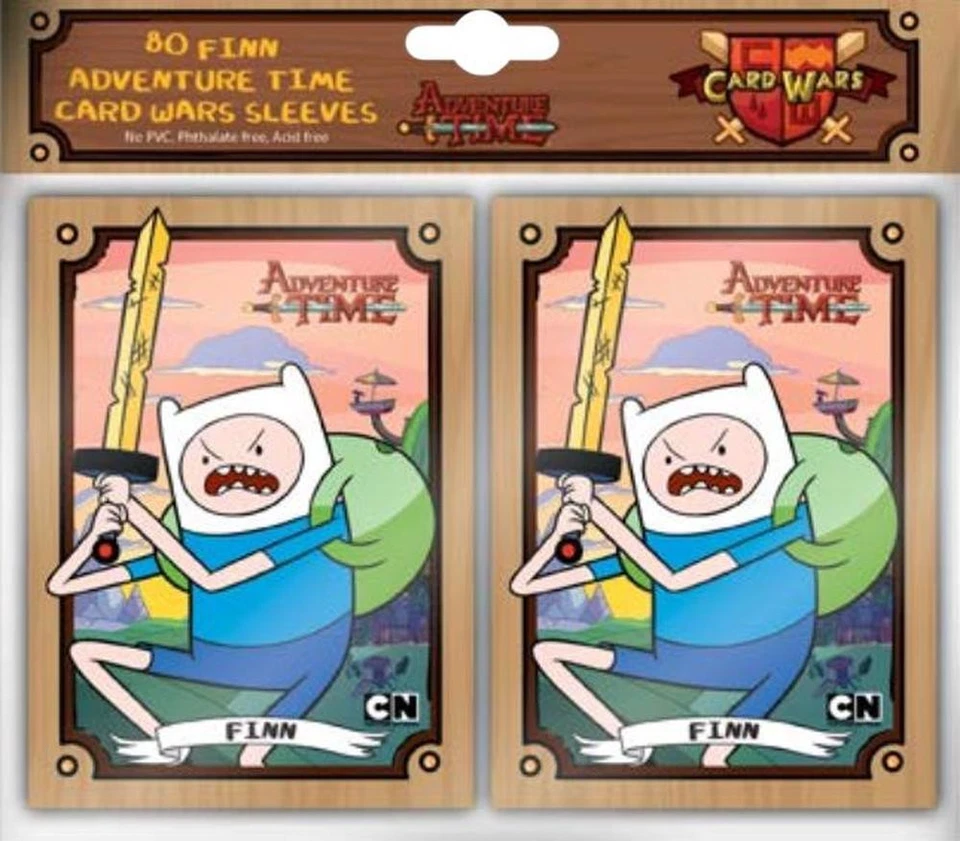 Adventure Time Card Wars Finn Card Sleeves - Cryptozoic Entertainment - Image 1 of 1