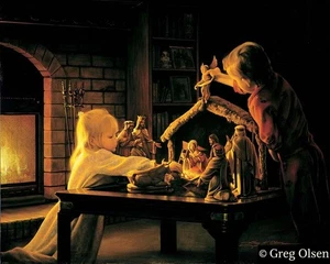 Greg Olsen Angels of Christmas - Nativity - Picture 1 of 1