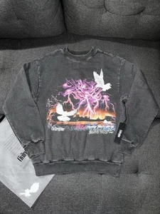 Civil Regime Heavyweight Crewneck Sweater Through The Storm All Day New  - Picture 1 of 9