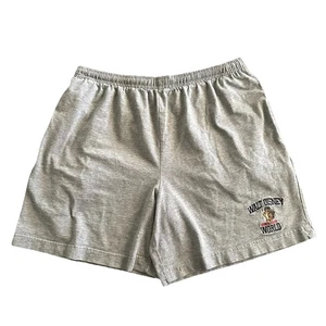 Vintage Walt Disney World Shorts Tigger Since 1971 Gr. L grau Kordelzug - Bild 1 von 5