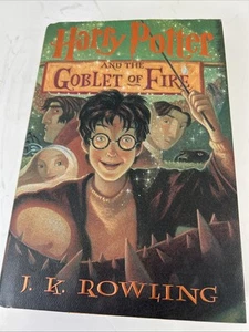 Harry Potter And The Goblet Of Fire By J K Rowling 2000 First American Print  VG - Picture 1 of 15