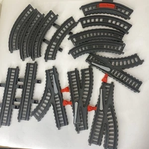 Posten 13 Thomas & seine Freunde Trackmaster Ersatzgleis gerade, gebogen & Weichengleis - Bild 1 von 5
