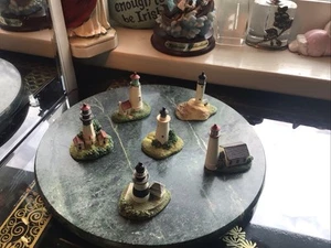 6 miniaturas diferentes de la colección Lenox American Lighthouse - - Imagen 1 de 9