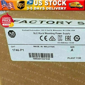 New Sealed AB 1746-P1 SLC 500 Power Supply Rack Module 1746P1 US Free Tax - Picture 1 of 1