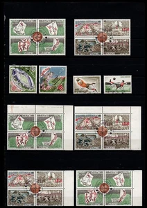 Monaco 1963, Football, Soccer, Wembley Station London, used, Mi. Nr. 747 - 751 - Picture 1 of 1