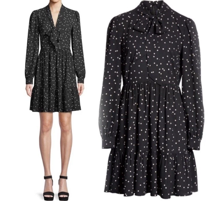 Vestido camisero Kate Spade Scatter Dot - Talla 10 Foto 1 de 4