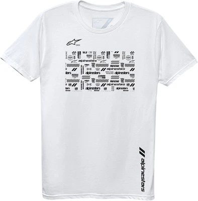 Camiseta Alpinestars Caótica - 1230-72109-20-XL Blanca X-Grande Foto 1 de 3
