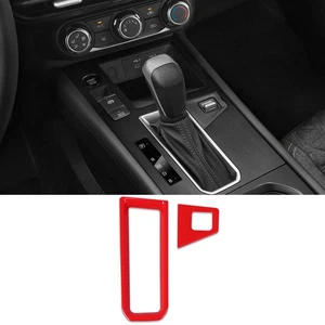 For Nissan Kicks 2025 Gear Shift Knob Console Inside Panel Cover Trim Red ABS - Bild 1 von 9