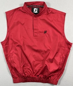 NWT Vintage Hudson Golf Course FootJoy Windshirt Vest Mens Small Sleeveless Golf - Picture 1 of 9