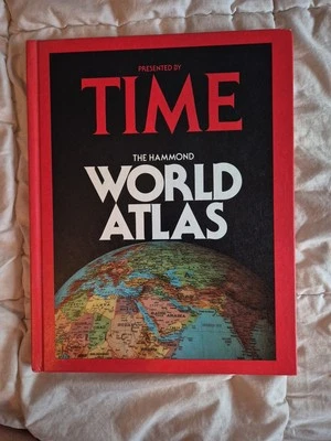 1978 Vintage World Atlas by Time, Paperback, The Hammond, Maps & Geography - Image 1 of 4