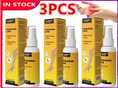 MARKENLOS 3X Hondrolife Original Spray, 30ml, Pain Relieving, Joint Support.
