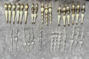 30 Mid Century Vintage Weihnachtsschmuck Konvolut  - Bild 1 von 8