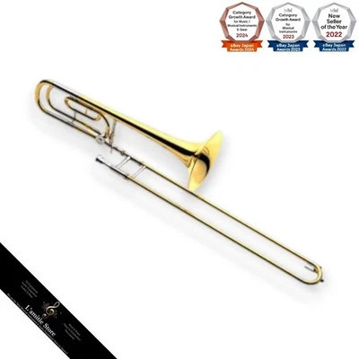 雅马哈 YSL-640 高音低音长号 YSL640 金色漆 日本 全新 带盒 — 第 1/4 张图片