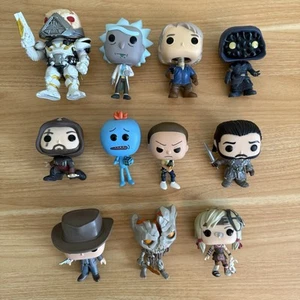 Pacchetto figurine vinile Funko Pop senza scatola Rick Morty Dominus XUR GOW GOT Borderland - Foto 1 di 13
