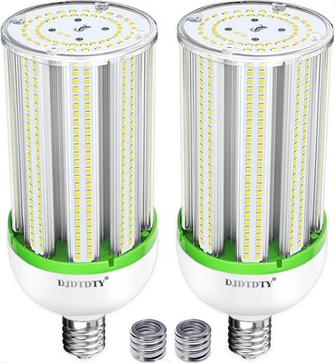 100W LED Corn Light Bulb 15000 Lumen 5000K Large Area Cool Daylight White E26... - Image 1 of 4