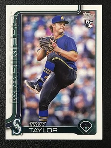 2025 Topps SERIES 2 Troy Taylor RC Seattle Mariners Rookie Card #691 - Picture 1 of 2