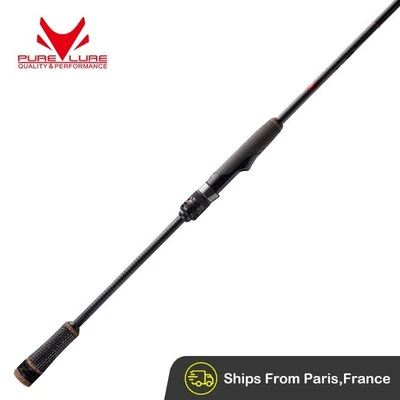 PURELURE New FLIGHT DANCE Long Casting Spin Cast Lure Fishing Rod 8'0''-10'0'' - Photo 1/4