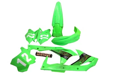 20 Kawasaki KX250F Front & Rear Side Fenders Plastics Foto 1 de 3