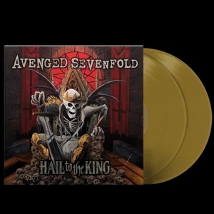 AVENGED SEVENFOLD - HAIL TO THE KING 10TH ANNIVERSARY 2X GOLD VINYL LP (NEW) - Picture 1 of 1