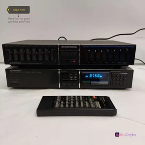 PIONEER SG-X700 GRAPHICS EQUALIZER & PIONEER F-X700L FM/AM DIGITAL TUNER - Picture 1 of 11