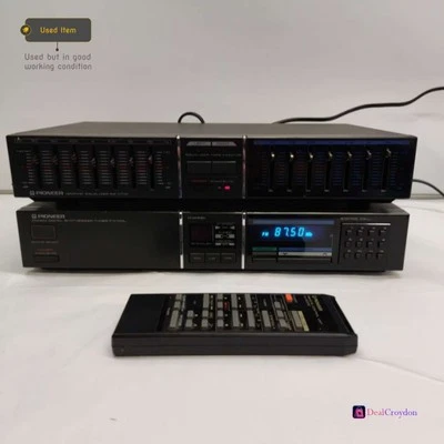 PIONEER SG-X700 GRAPHICS EQUALIZER & PIONEER F-X700L FM/AM DIGITAL TUNER - image 1 of 4