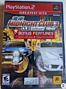SEALED PLAYSTATION 2 PS2 MIDNIGHT CLUB 3 DUB EDITION REMIX HITS & "BONUS" AUFKLEBER - Bild 1 von 6