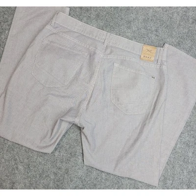 Brax 裤子男式 34 灰色 Chuck 直筒现代版型极简主义乌克兰 — 第 1/4 张图片