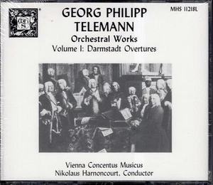 Telemann - Orchestra Works, Vol.1: Darmstadt Overtures / Harnoncourt [Box Set] - Picture 1 of 2