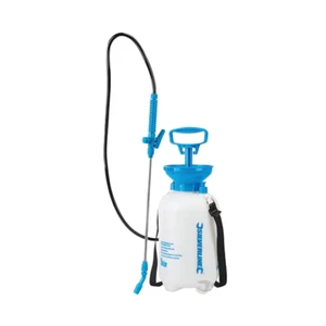 Pulverizador a presión de 5 litros - contenedor de pulverización líquido de largo alcance Silverline - Imagen 1 de 1