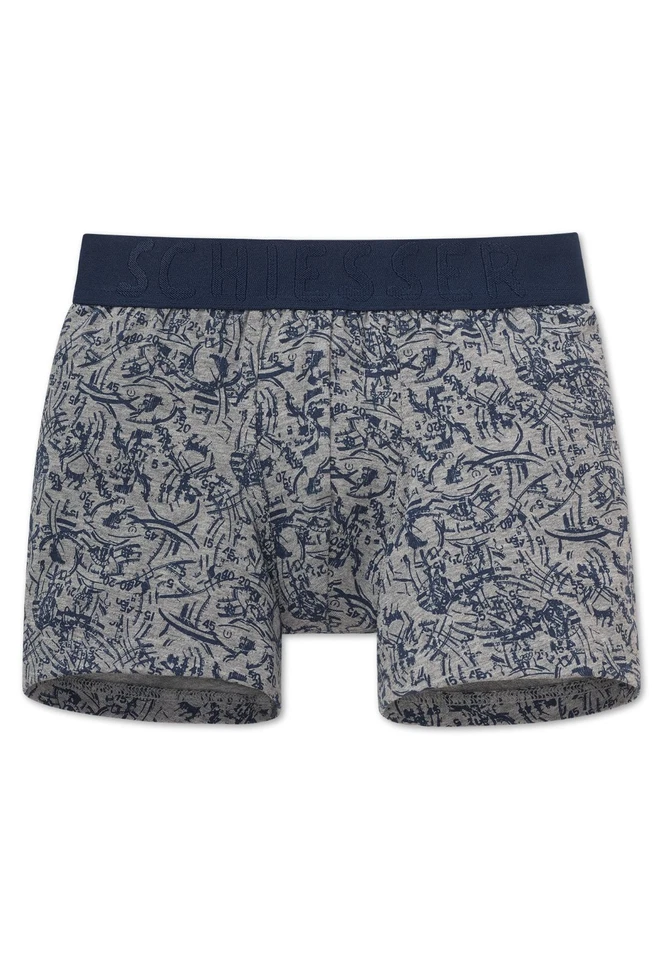 Boxer Da Ragazzo SCHIESSER Retro-Shorts SPORT Taglia 152 164 176 95/5 Cotone - Immagine 1 di 1
